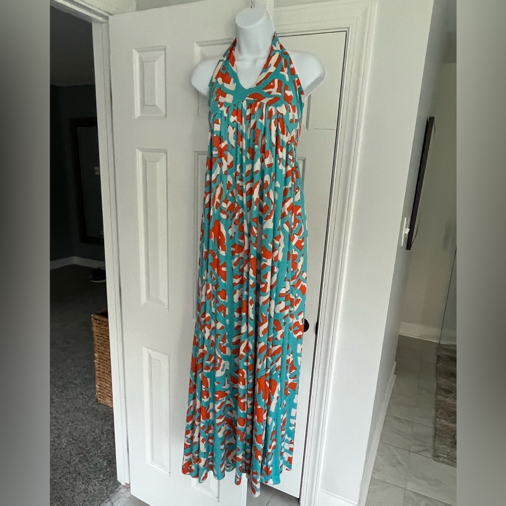 Diane von Furstenberg Halter Maxi Dress